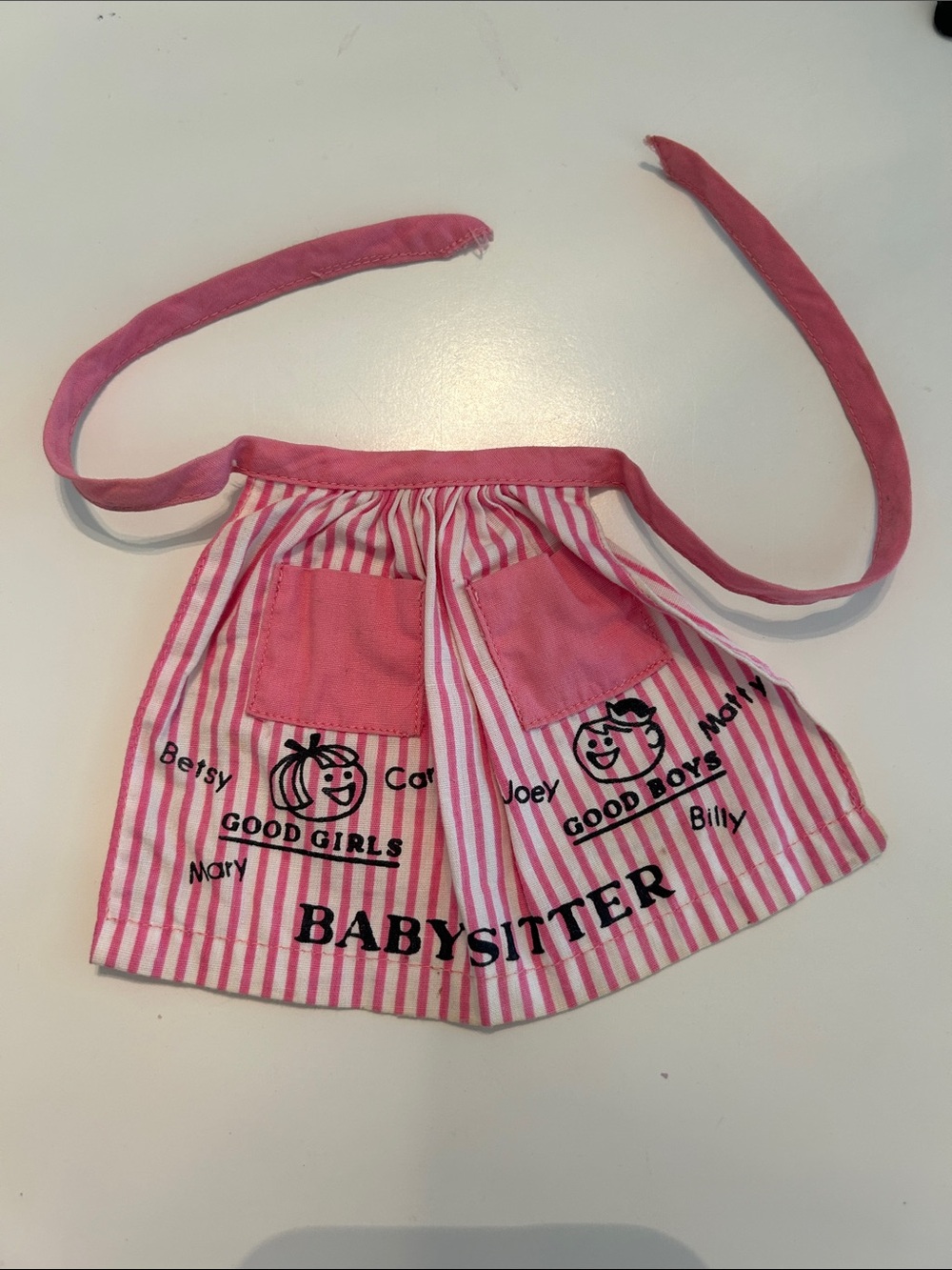 Vintage Barbie Baby-Sits #953 Apron 1963